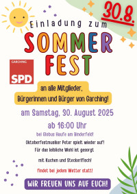 Plakat Sommerfest