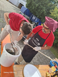 Azubi mit Lehrmeister